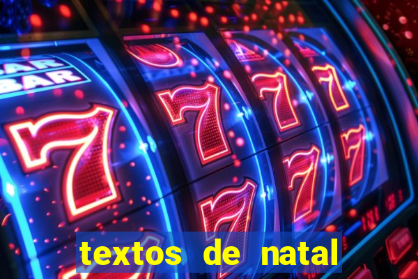 textos de natal para leitura